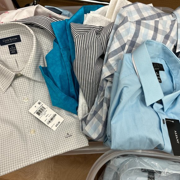 Men's Button Down Collared Dress Shirts Print & Solid & Casual & Tuxedo NWT - Picture 4 of 4